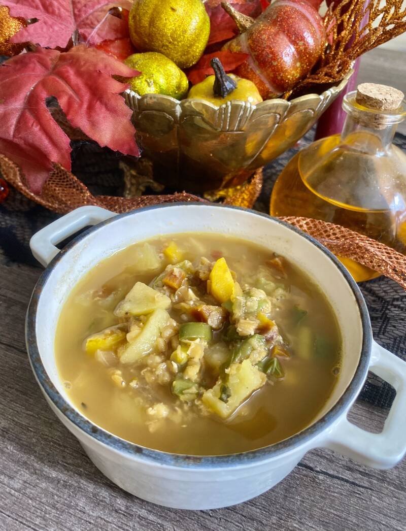 Red Lentil Vegetable Soup