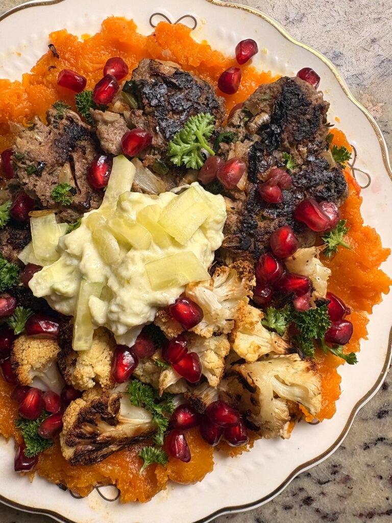 Kofta Butternut Squash Bowls