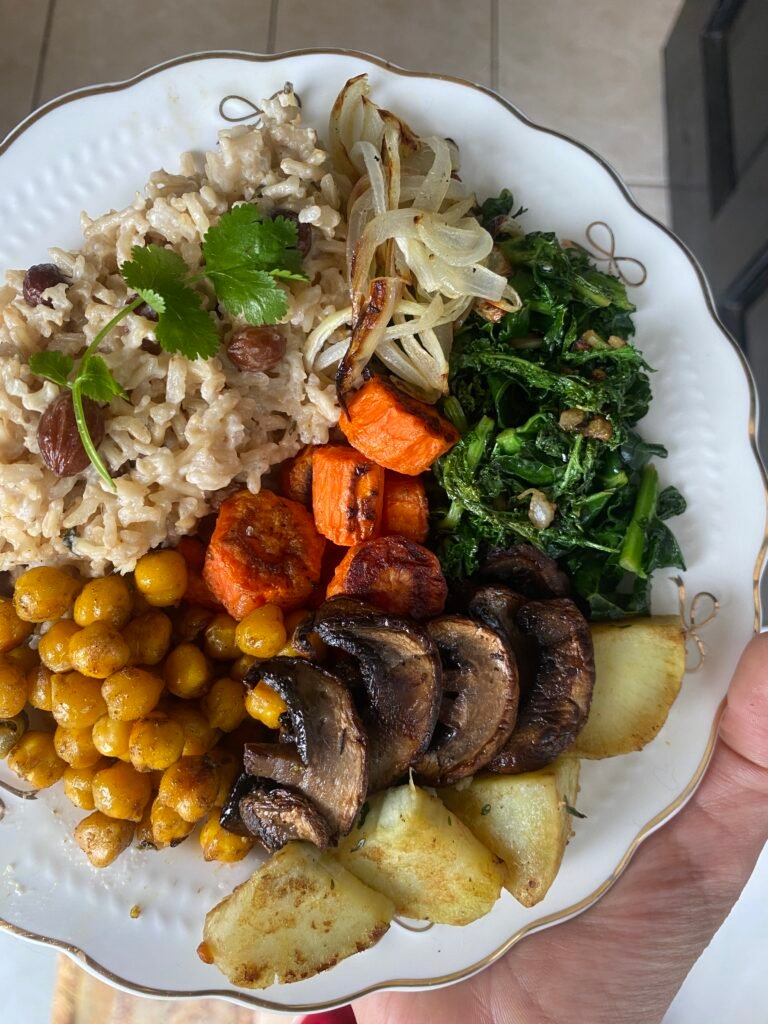 Vegan Coconut Rice & Chickpea Bowls