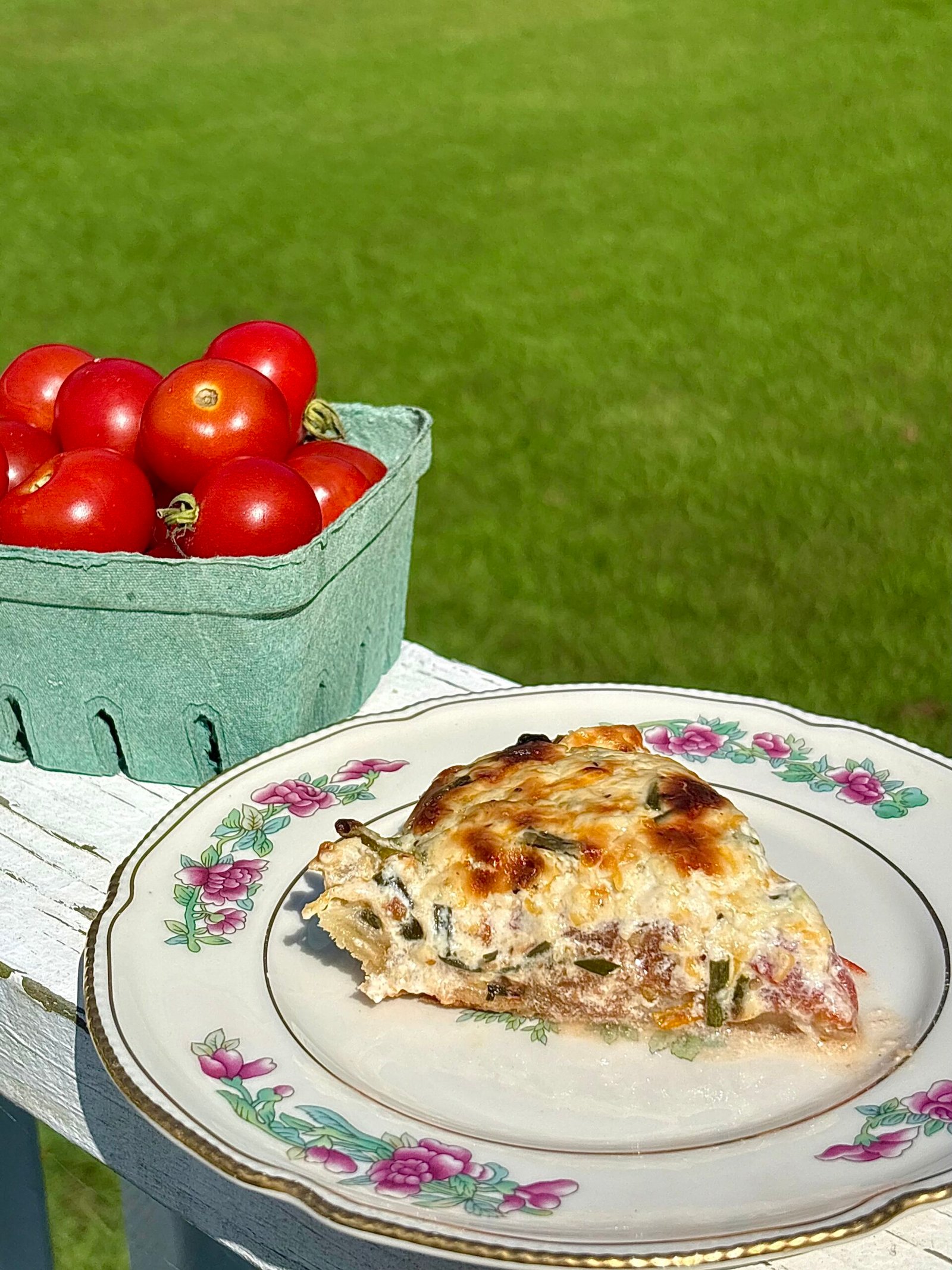 Garden Fresh Tomato Pie